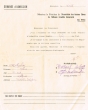 Demande d'admition adressée au Président de l'association des Anciens Elèves de l'A. I. U.