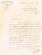 lettre adressée le 15/03/1930 au Président de la Communauté Israélite de Mogador