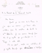 Lettre adressée le 03/10/1963 au Président de la Communauté Israélite de Tanger