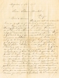 Lettre adressée le 09/11/1916 à Salomon Benoliel de Tanger