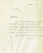 Attestation rédigée le 23/02/1950 pour Salomon Oiknine