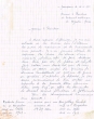 Lettre adressée le 25/11/1953 au Président du Tribunal Rabbinique de Mogador