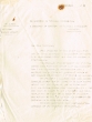 Lettre adressée le 10/12/1950 au Greffier du Tribunal Rabbinique de Marrakech