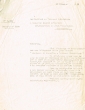 Lettre adressée le 19/02/1951 à Joseph Abecassis de Casablanca