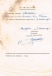 Attestation du 08/03/1951 rédigée pour Léon Ohayon soumis à un examen radioscopique