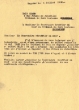 Lettre adressée le 04/07/1951 au Greffier du Tribunal de 1ère Instance de Marrakech