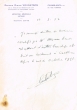 Certificat daté du 11/03/1952 concernant Simon Wiezman