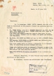 Demande de certificat de Nationalité datée du 23/06/1952