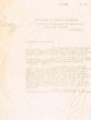 Lettre adressée le 11/08/1952 au Président du Comité de la Communauté Israélite de Agadir