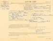 Avis de mariage entre Gérard Hauc et Esther Bendavid le 11/08/1952