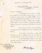 Lettre adressée le 03/09/1952 à M. Melca, Greffier du Tribunal Rabbinique de Mogador