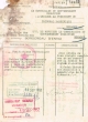 Bordereau d'envoi du 15/09/1952 adressé au Président du Tribunal Rabbinique de Mogador