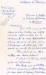 Lettre adressée le 02/02/1953 au Greffier du Tribunal Rabbinique de Mogador