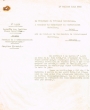 Lettre adressée le 10/07/1953 au Conseiller du Gouvernement Chérifien à Rabat