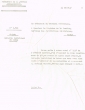 Lettre adressée le 14/02/1957 au Ministre de la Justice, Service des Juridictions Rabbinique à Rabat