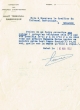 Lettre adressée le 06/05/1953 au Greffier du Tribunal Rabbinique de Mogador