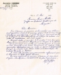 Lettre adressée le 17/05/1953 à M. Melka Greffier du Tribunal Rabbinique de Mogador