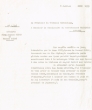 Lettre adressée le 08/07/1953 au Commissaire du Gouvernement Chérifien de Mogador