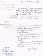 Lettre adressée le 08/10/1953 au Chef des Services Municipaux de Mogador