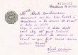 Reçu rédigé le 09/08/1954 pour Jacob Hatchwell