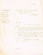 Lettre adressée le 25/11/53 à Menahem Gabbay de Casablanca