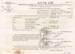 Avis de célébration du mariage de René Chambert et Messody Chriqui
