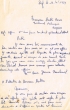 Lettre adressée le 12/01/1954 au Rabbi Aaron du Tribunal Rabbinique de Mogador