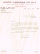 Lettre adressée le 13/03/1954 à El Keslassy de Imintanout