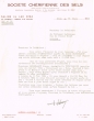 Lettre adressée le 18/03/1954 au Président du Tribunal Rabbinique de Mogador