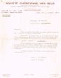 Lettre adressée le 06/10/1954 à Simon Elkeslassy de Imintanout