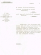Lettre adressée le 23/04/1956 au Directeur des Affaires Chérifiennes de Rabat