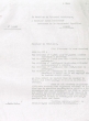 Lettre adressée le 04/03/1955 à David Moryoussef, Président de la Communauté Israélite de Agadir
