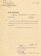 Transmis adressé le 07/03/1955 au Président du Tribunal Rabbinique de Mogador