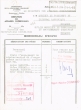 Bordereau d'envoi du 21/04/1955 adressé au Président du Tribunal Rabbinique de Mogador