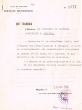 Transmis adressé le 26/04/1955 au Président du Tribunal Rabbinique de Mogador