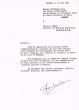 Lettre adressée le 17/05/1955 à M. Melka Greffier du Tribunal Rabbinique de Mogador