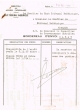 Bordereau d'envoi du 13/12/1955 adressé au Greffier du Tribunal Rabbinique de Mogador