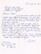 Lettre adressée le 30/05/1955 à M. Melka Greffier du Tribunal Rabbinique de Mogador