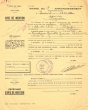 Avis de mariage entre Léon Amar et Roselyne Grouhel expédié le 06/08/1955 au Maire de Mogador
