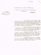 Lettre adressée le 22/06/1955 au Commissaire du Gouvernement Chérifien de Mogador