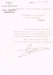 Lettre adressée le 16/08/1955 au Greffier du Tribunal Rabbinique de Mogador