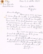 Lettre adressée le 08/10/1956 à M. Melka Greffier du Tribunal Rabbinique de Mogador