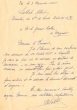 Lettre adressée le 03/11/1955 au Président du Tribunal Rabbinique de Mogador
