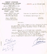 Lettre adressée le 14/10/1955 au Greffier du Tribunal Rabbinique de Mogador
