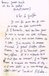Lettre adressée le 29/11/1955 au Greffier du Tribunal Rabbinique de Mogador
