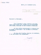 Lettre adressée le 06/12/1955 au Président du Tribunal Rabbinique de Mogador