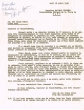 Lettre adressée le 18/04/1956 à Raphaël Berdugo, grand-Rabbin Délégué de la Ville de Safi