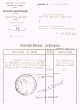 Bordereau d'envoi du 12/01/1956 adressé au Greffier du Tribunal Rabbinique de Mogador