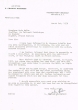 Lettre adressée le 01/03/1956 à M. Melka Greffier du Tribunal Rabbinique de Mogador