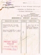 Bordereau d'envoi du 09/05/1956 adressé au Greffier du Tribunal Rabbinique de Mogador